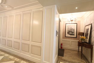 青岛花梨木酒店欧式护墙板产品展示——青岛百护墙板